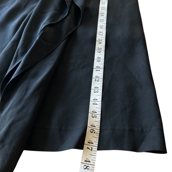 Massimo Dutti Black | Ruffle Spaghetti Strap Midi Dress - Picture 8 of 8